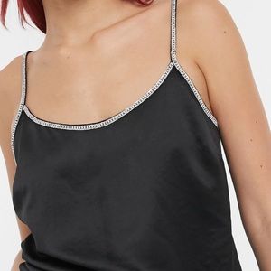 River Island Pearl Strap Cami Top